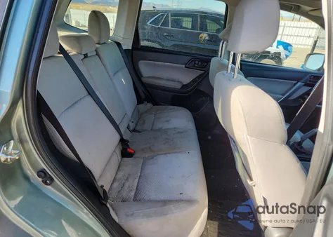 2017 Subaru Forester 2.5I Premium from USA, damaged, VIN JF2SJAEC1HH539904